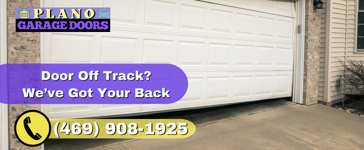 Garage Door Off Track Plano TX